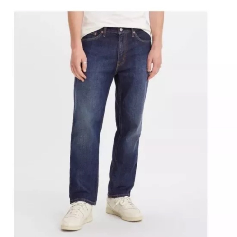 Levi's 541 Jeans Mens 32 x 32 Athletic Taper Waterless Blue Dark Wash